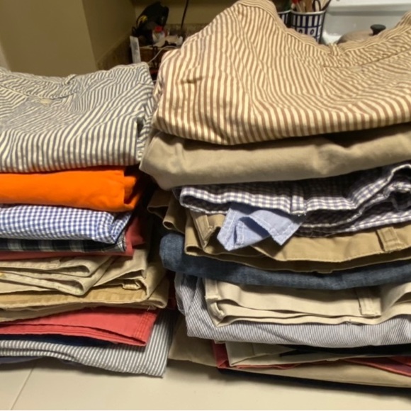 Roundtree and Yorke CASUALS -Gray Shorts BIG TALL -Size 46 - Picture 7 of 7